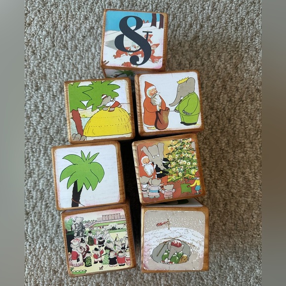 Vintage Babar blocks - Picture 6 of 6